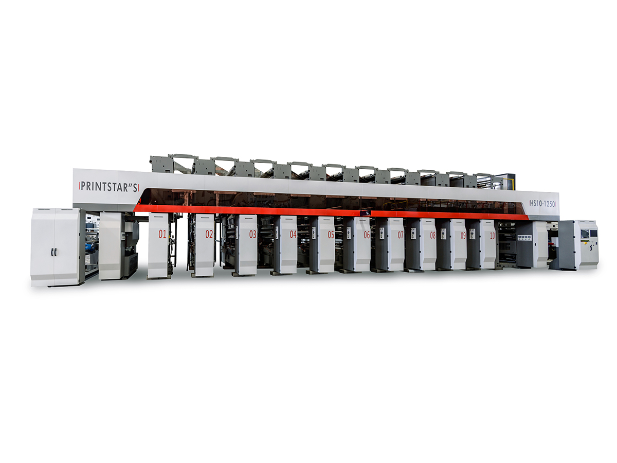 HD 450m Szybka maszyna do druku rotograwiurowego